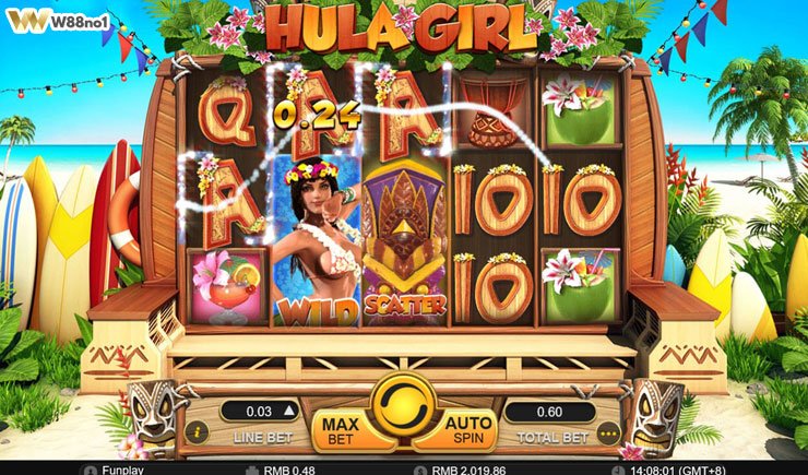 Khám phá cách chơi Hula Girl Slot chi tiết tại nhà cái